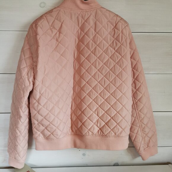 Levis Quilted Pink Bomber Jacket - NWT - Large - Picture 2 of 13